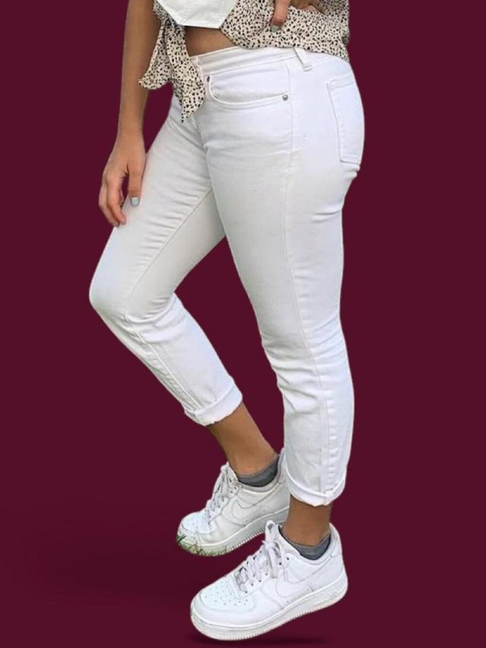 Gap Women's White Jeans